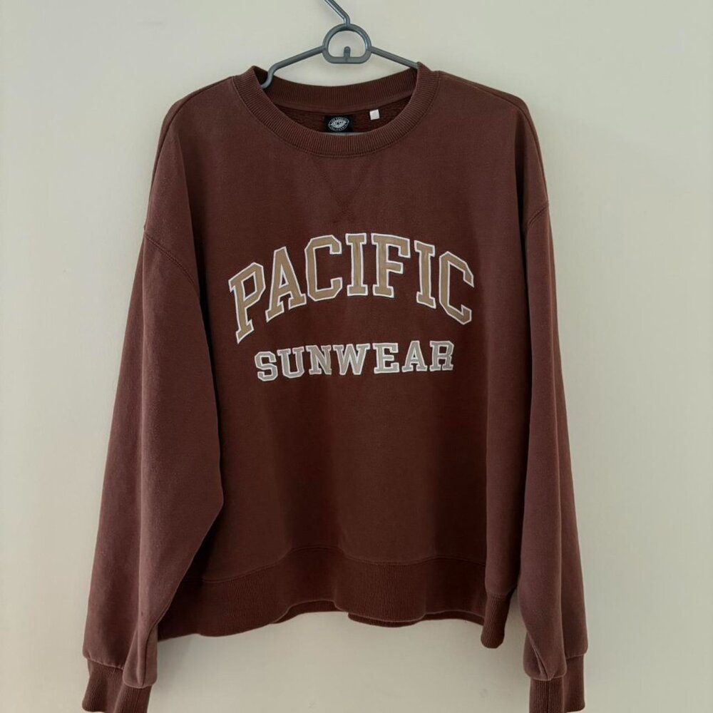 PacSun Women's Brown Sweatshirt